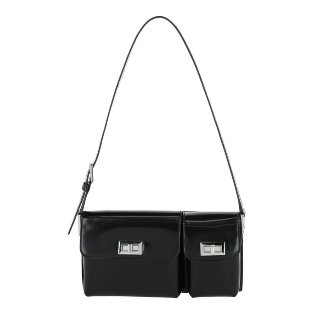 ByFar Billy Patent Shoulder Bag Womens